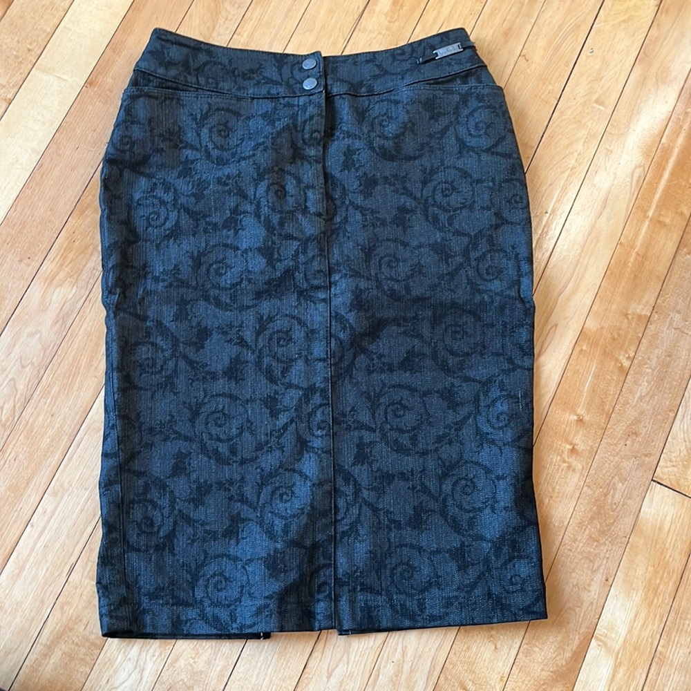 Versace denim skirt